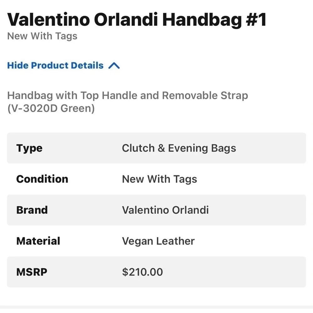 NWT Black Valentino Orlandi Camera Bag 🔥🔥 - Picture 6 of 8